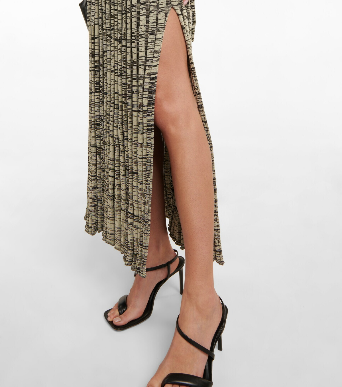 Christopher Esber - Space-dyed pleated maxi skirt