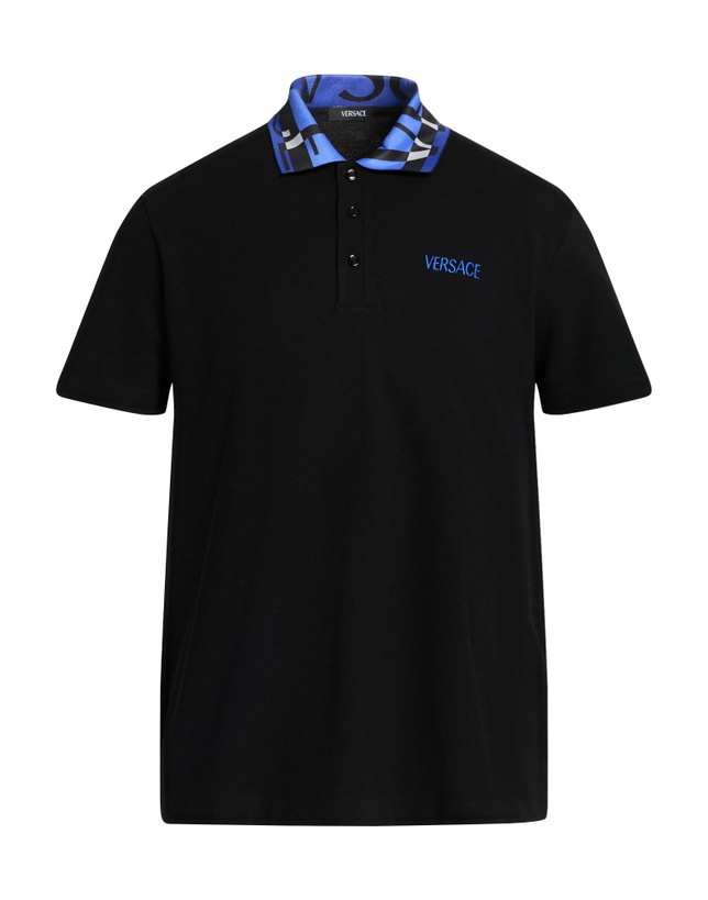 Photo: Versace Mens Polo shirt in Black