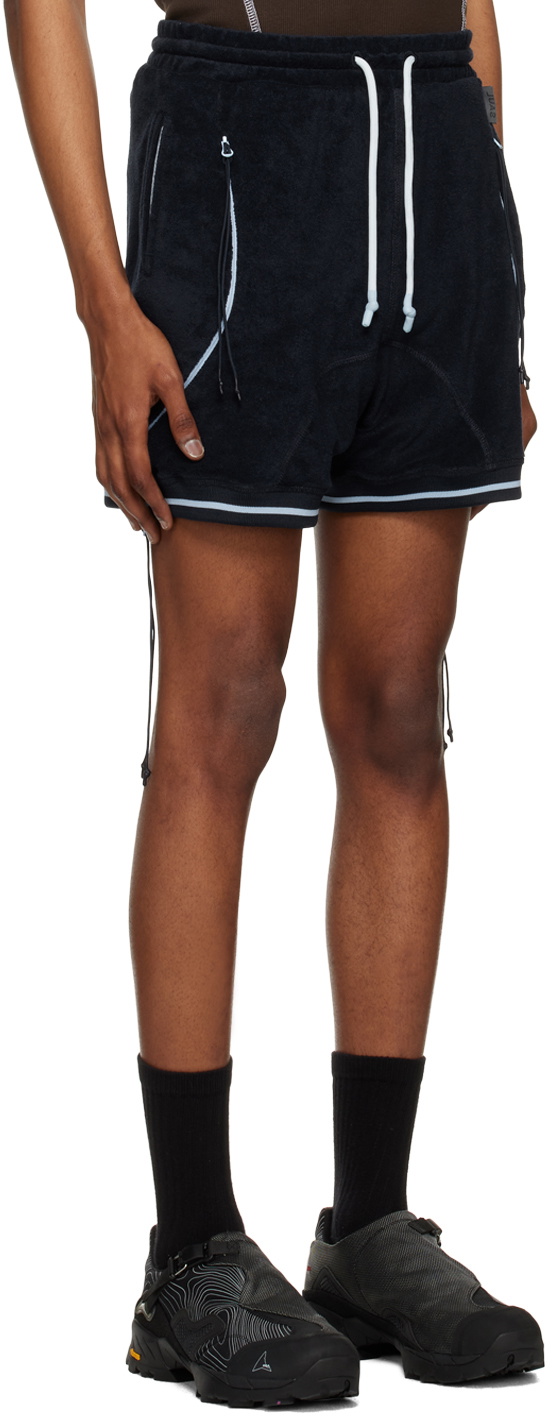 Saul Nash Navy Two-Pocket Shorts