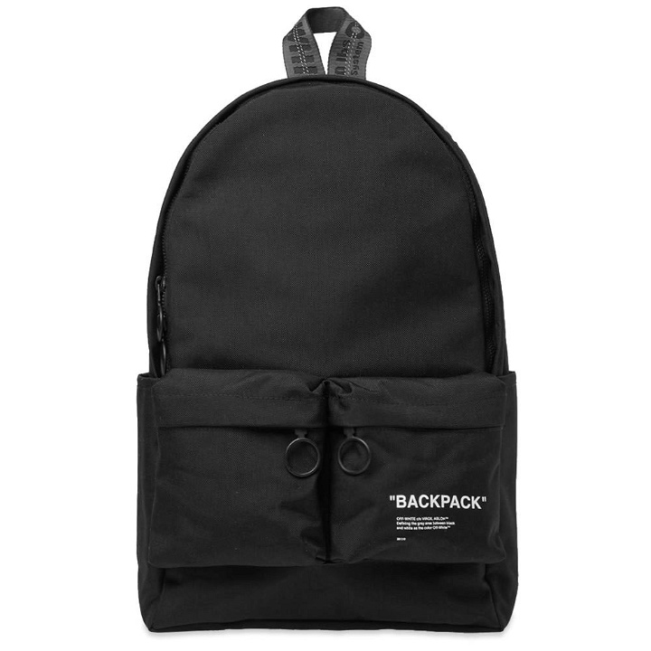 Photo: Off-White Quote Backpack