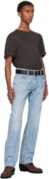 Helmut Lang Brown Apex T-shirt