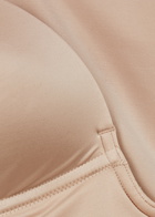 Spanx Suit Your Fancy Open-Bust Mid-Thigh Bodysuit Beige