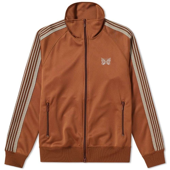 Photo: Needles Poly Smooth Track Jacket Brown
