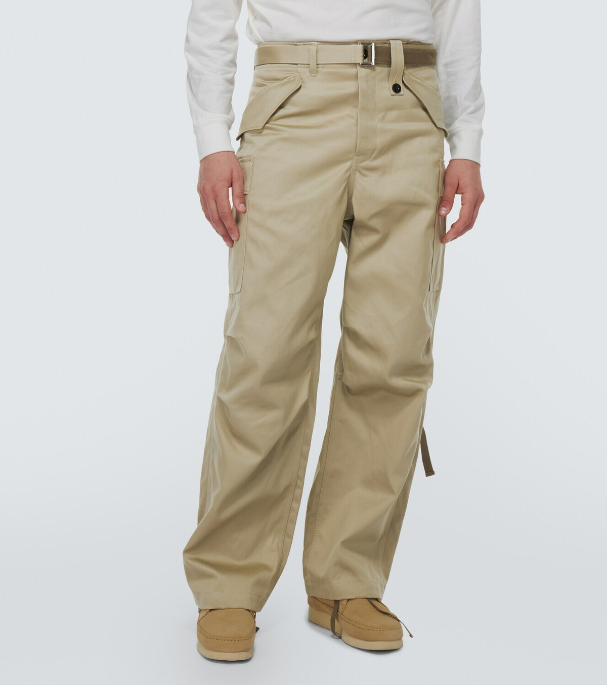 Sacai Cotton canvas cargo pants Sacai