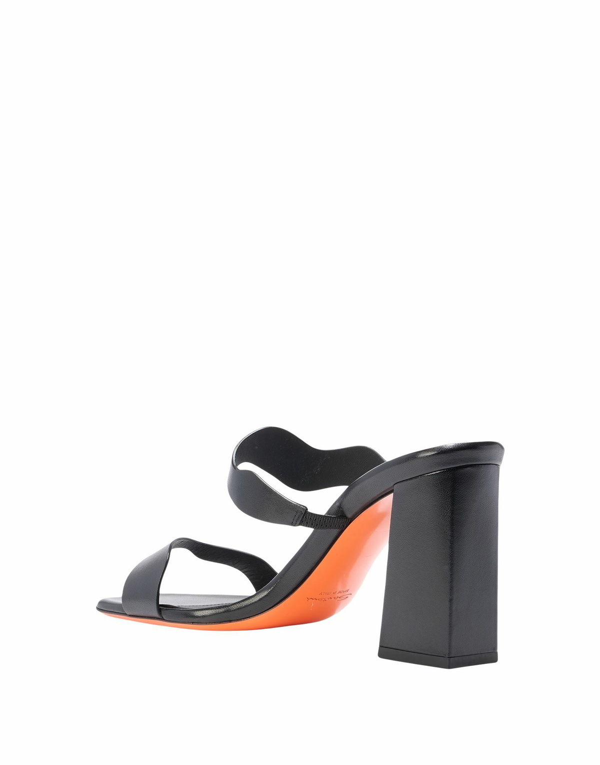 Santoni Womens Sandals in Black