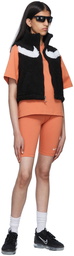 Nike Orange Sportswear Essential Shorts