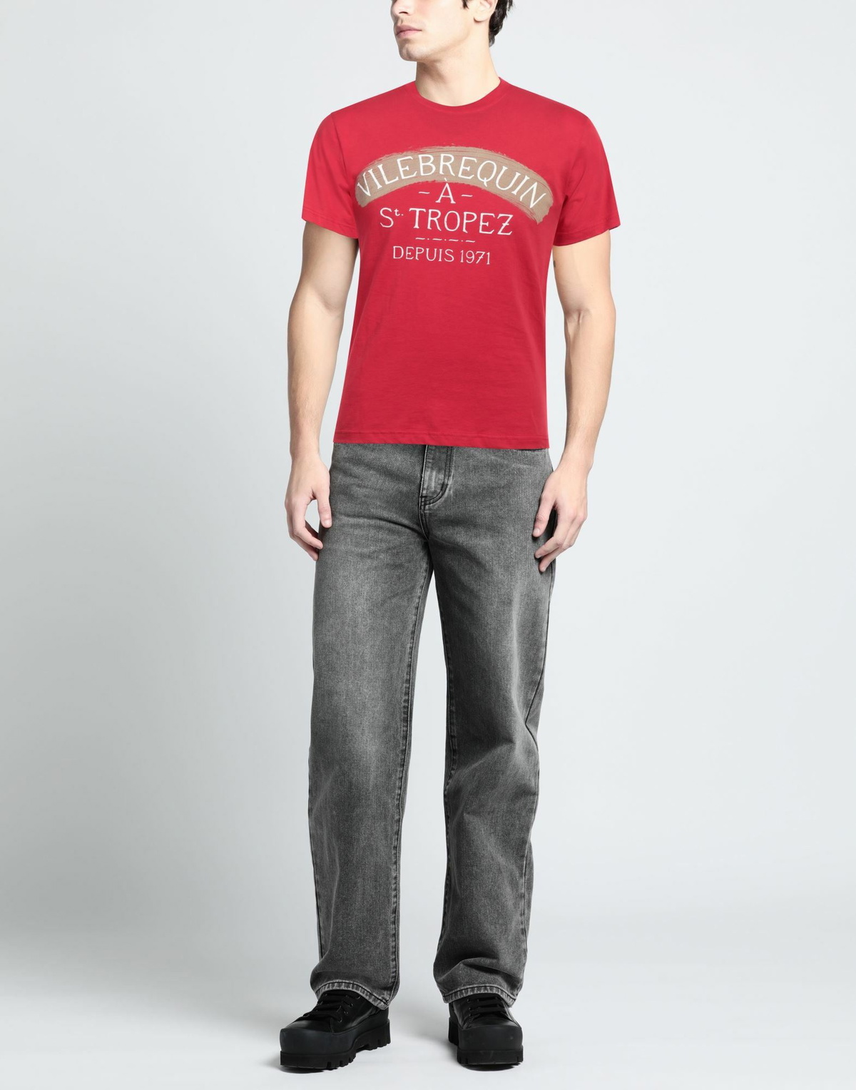 Vilebrequin Mens T-shirt in Red