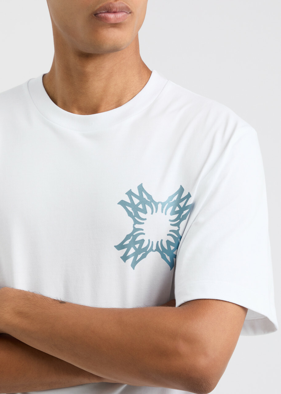 【関税込み】AMIRI ホワイト MA Quad XO Tシャツ AMIRI Ma Quad Xo t-shirt | White | FARFETCH
