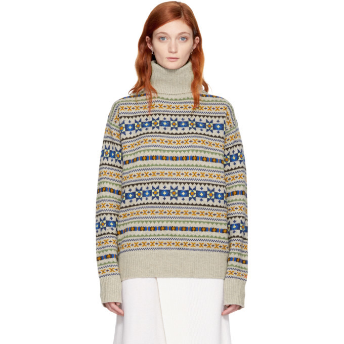 Joseph fair isle on sale sweater