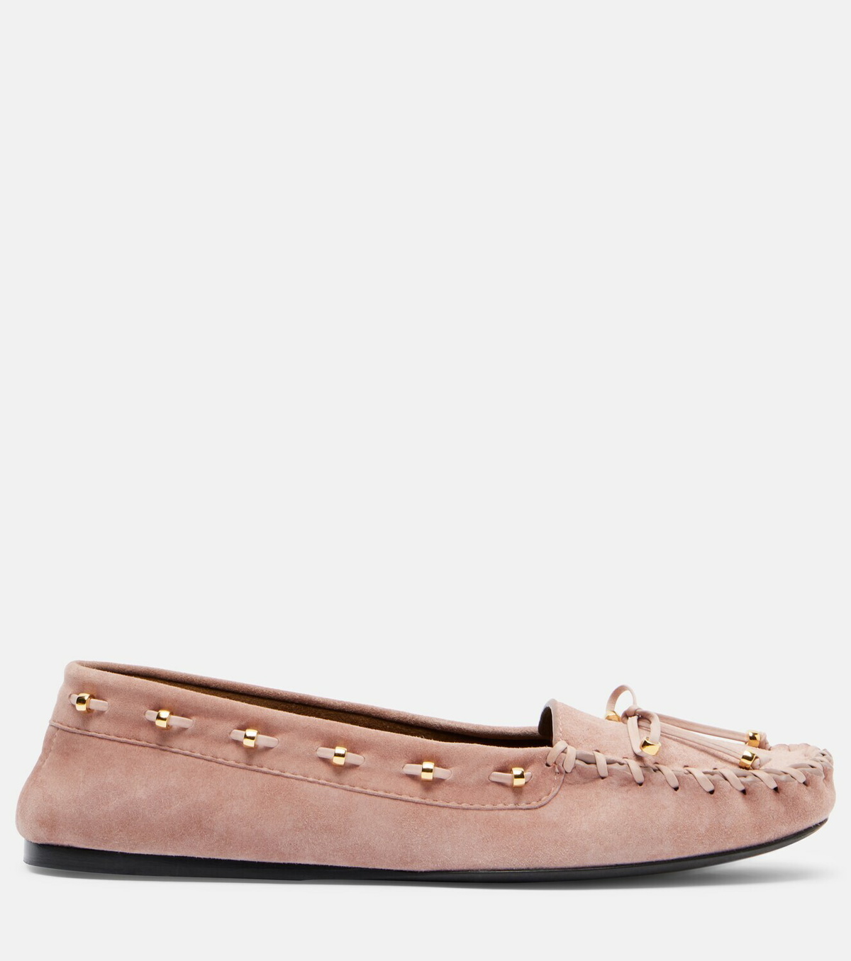 Khaite Milly suede loafers