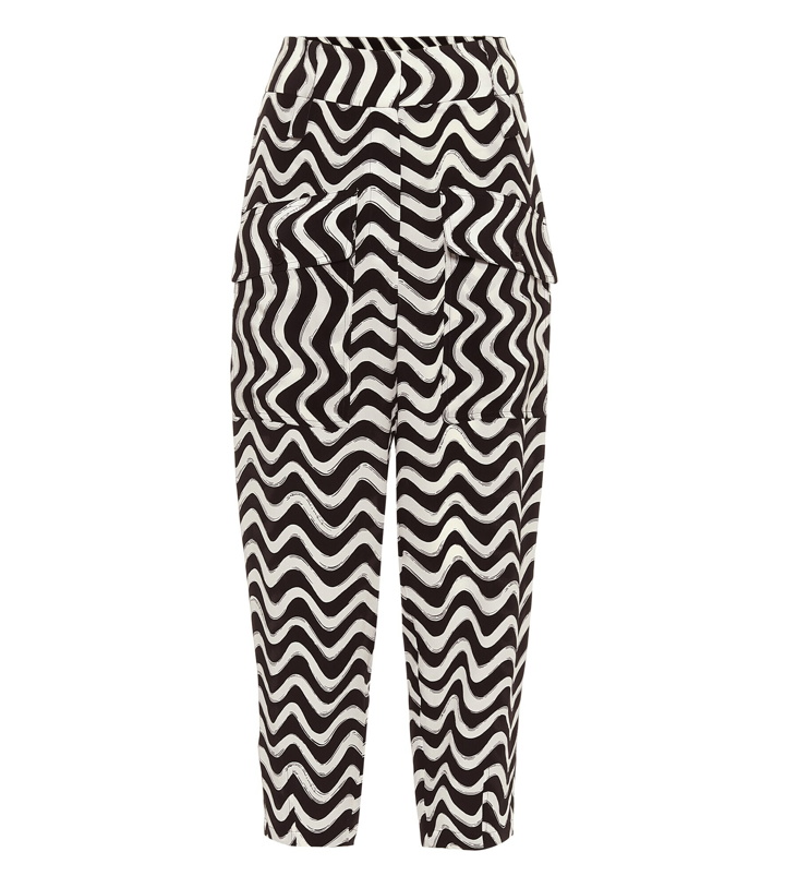 Photo: Stella McCartney - Printed silk culottes