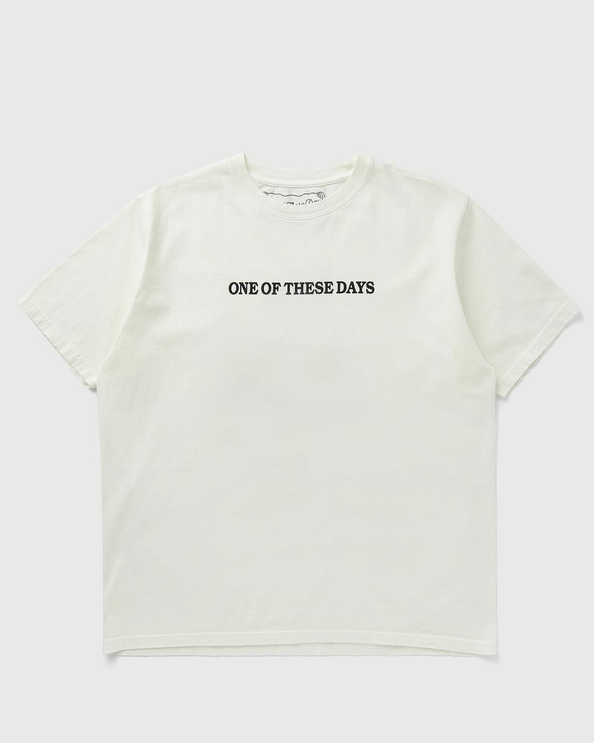 One of these Days XEROX RUNNING HORSE TEE White Mens Shortsleefe