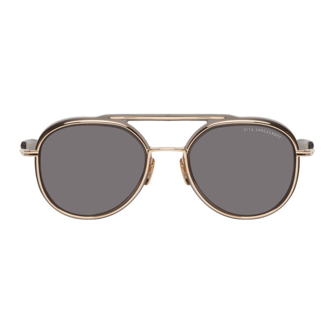 Photo: Dita Grey and Gold Spacecraft Sunglasses