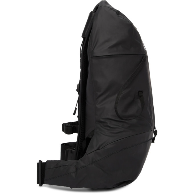 Y-3 Black Logo Bungee Backpack Y-3