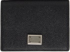 Dolce & Gabbana Black Plaque Wallet