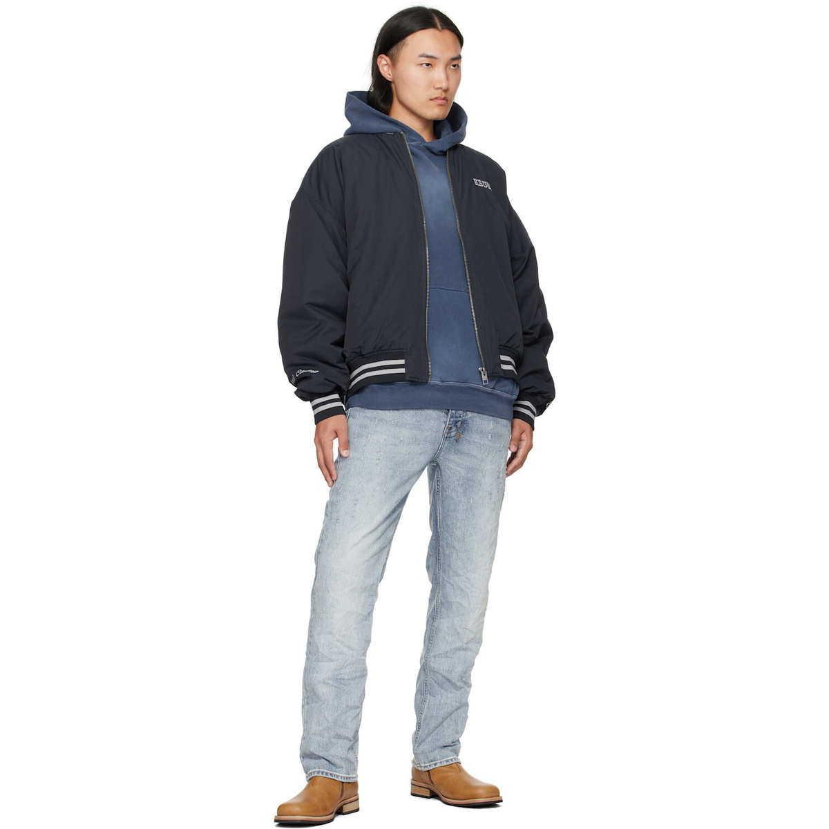 Ksubi Navy MA-1 Bomber Jacket