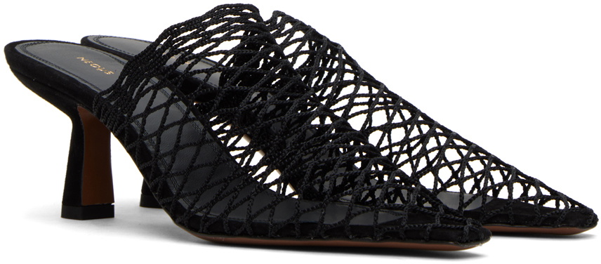 NEOUS Black Bophy Mules