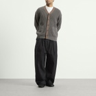 Comme des Garçons Homme Men's Cotton Twill Tailored Trousers in Black