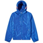Moncler Men's Grimpeurs Zip Hooded Windbreaker in Mid Blue