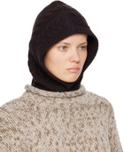 LISA YANG Brown Ylda Balaclava