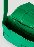 Bottega Veneta - Mini Cassette Crossbody Bag in Green