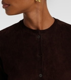 Stouls Astrid suede cardigan