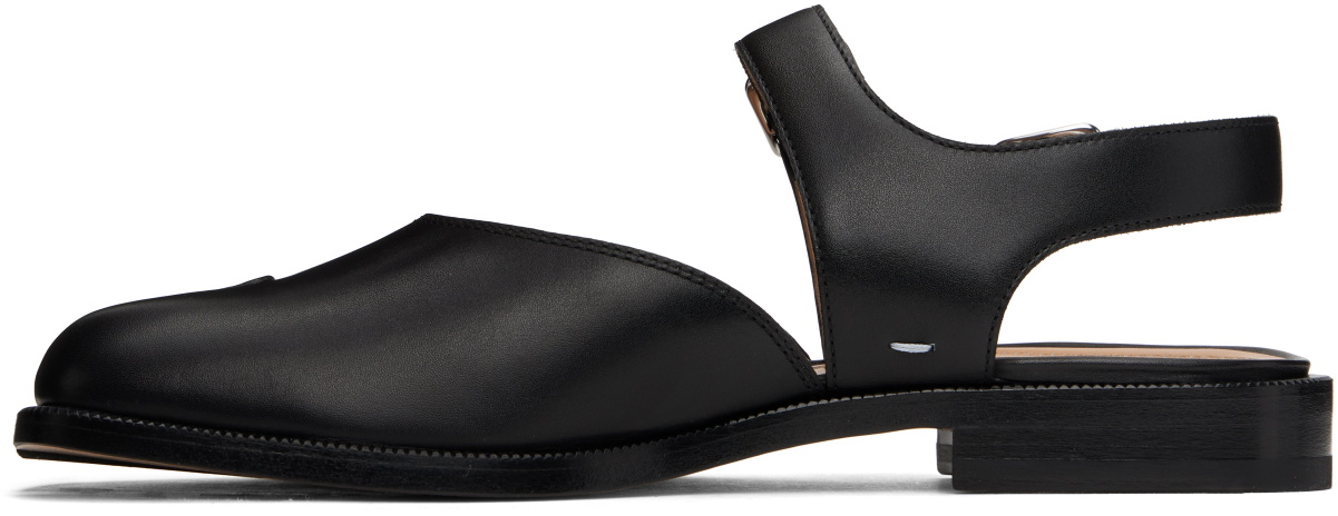Maison Margiela Black Tabi Sandal Loafers