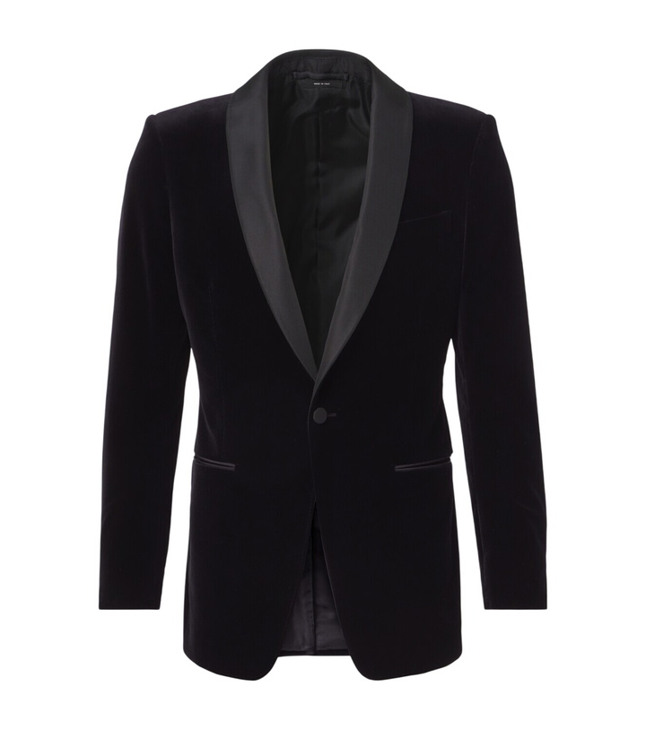 Photo: Tom Ford Velvet suit jacket