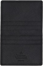 Vivienne Westwood Black Hardware Bifold Card Holder