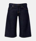 Khaite Kinga denim Bermuda shorts
