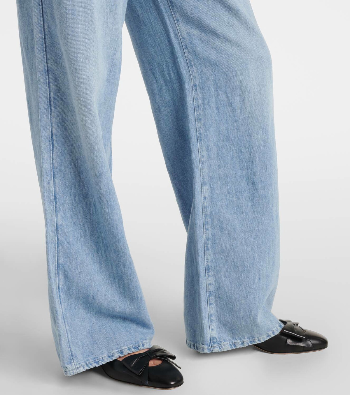 7 For All Mankind Phoenix belted high-rise wide-leg jeans