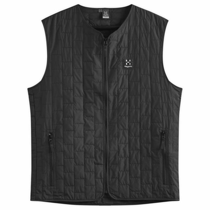 Photo: Haglöfs Men's Mimic Companion Liner Vest in True Black