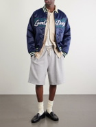 Aimé Leon Dore - Logo-Embroidered Cotton Shirt - Neutrals