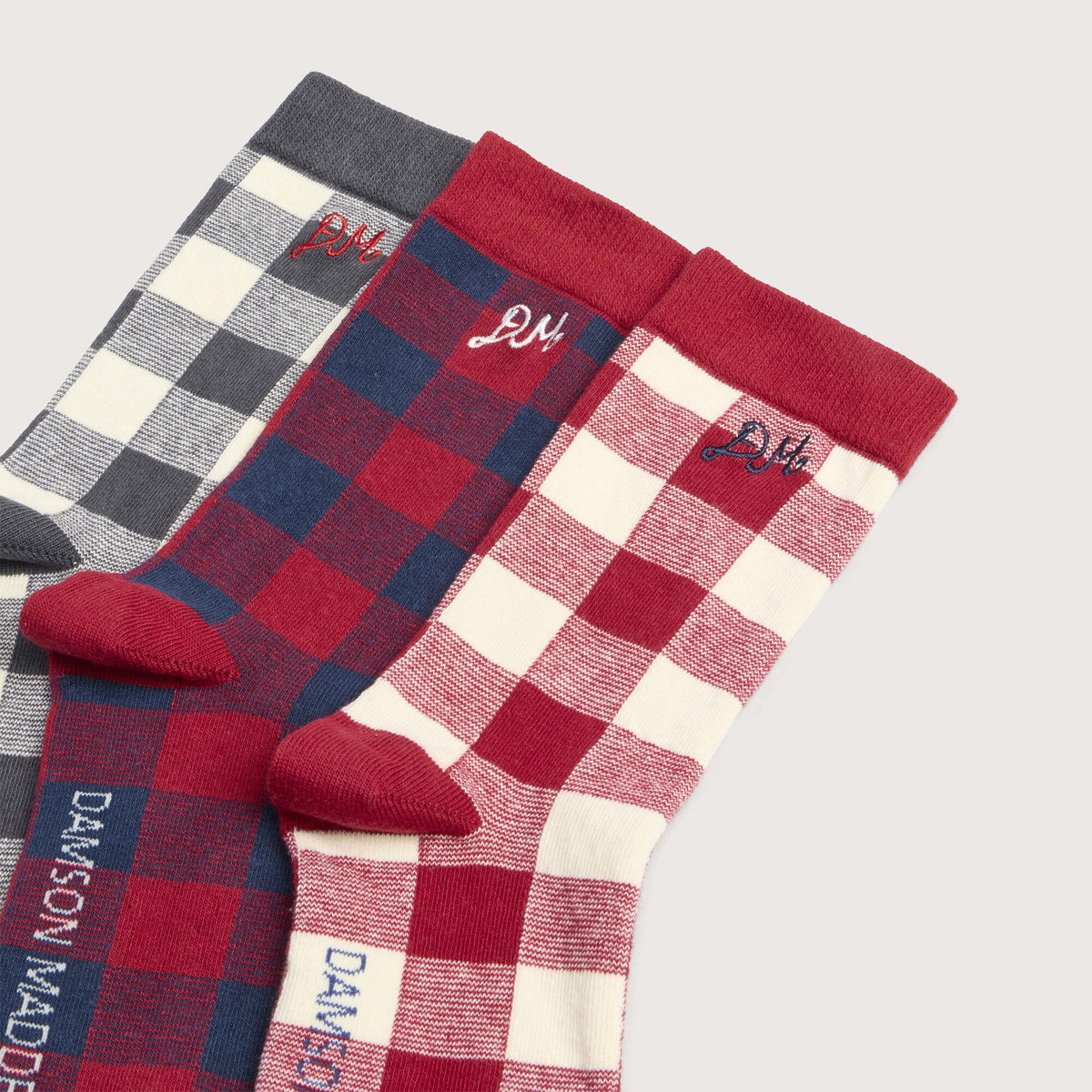 Damson Madder Women's Socks - 3 Pack in Multi
