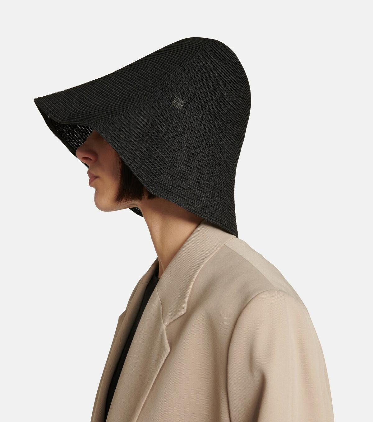Toteme - Embellished raffia sun hat Toteme