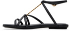 JACQUEMUS Black Les Classiques 'Les sandales Pralu plates' Sandals