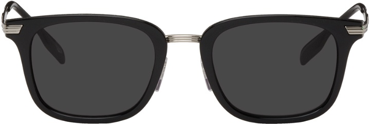 Photo: Burberry Black & Silver Peter Sunglasses