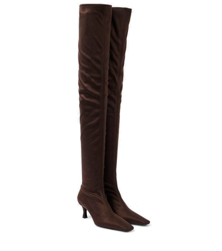 Photo: Proenza Schouler Suede over-the-knee boots