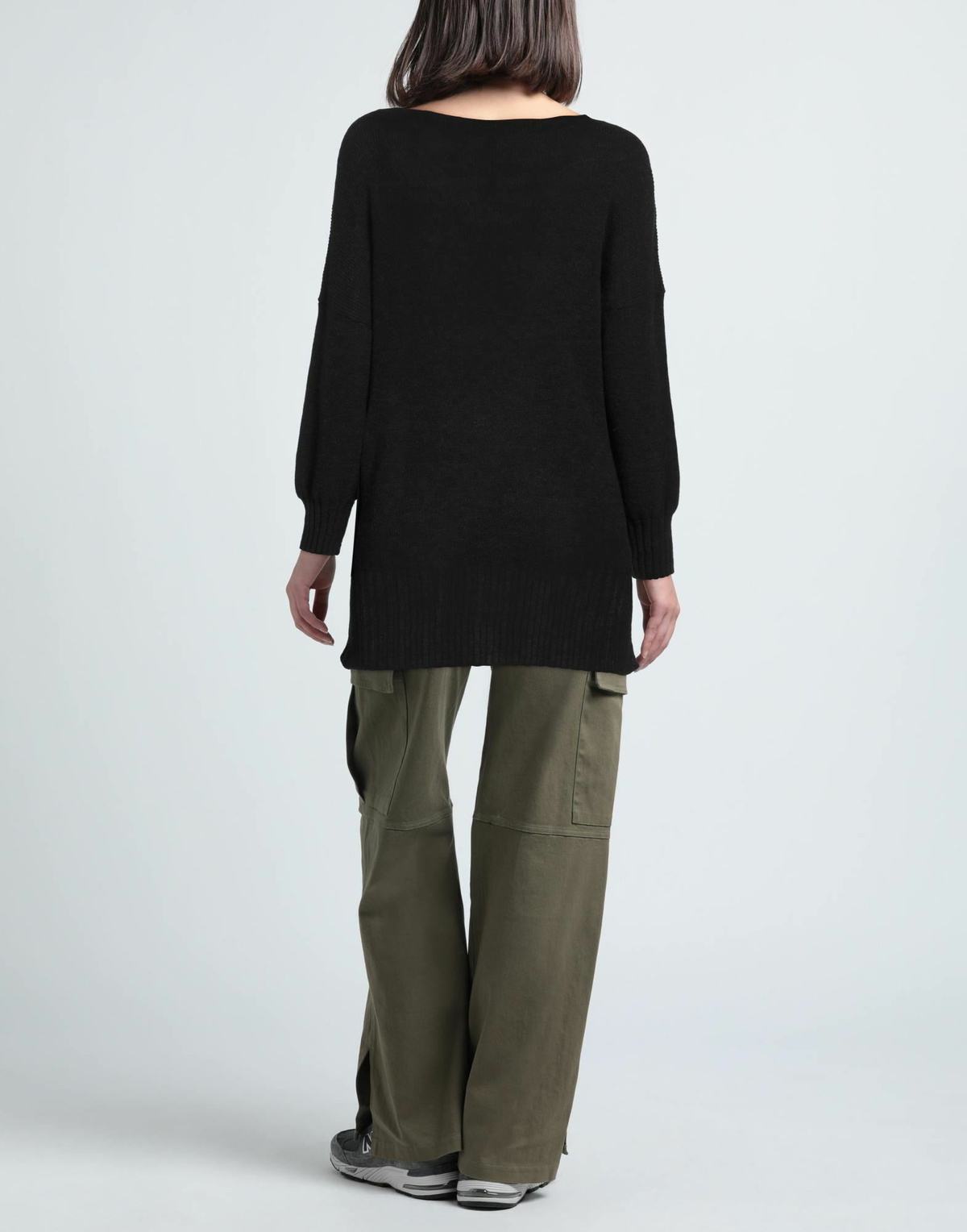 Manila Grace Womens Sweater in Black