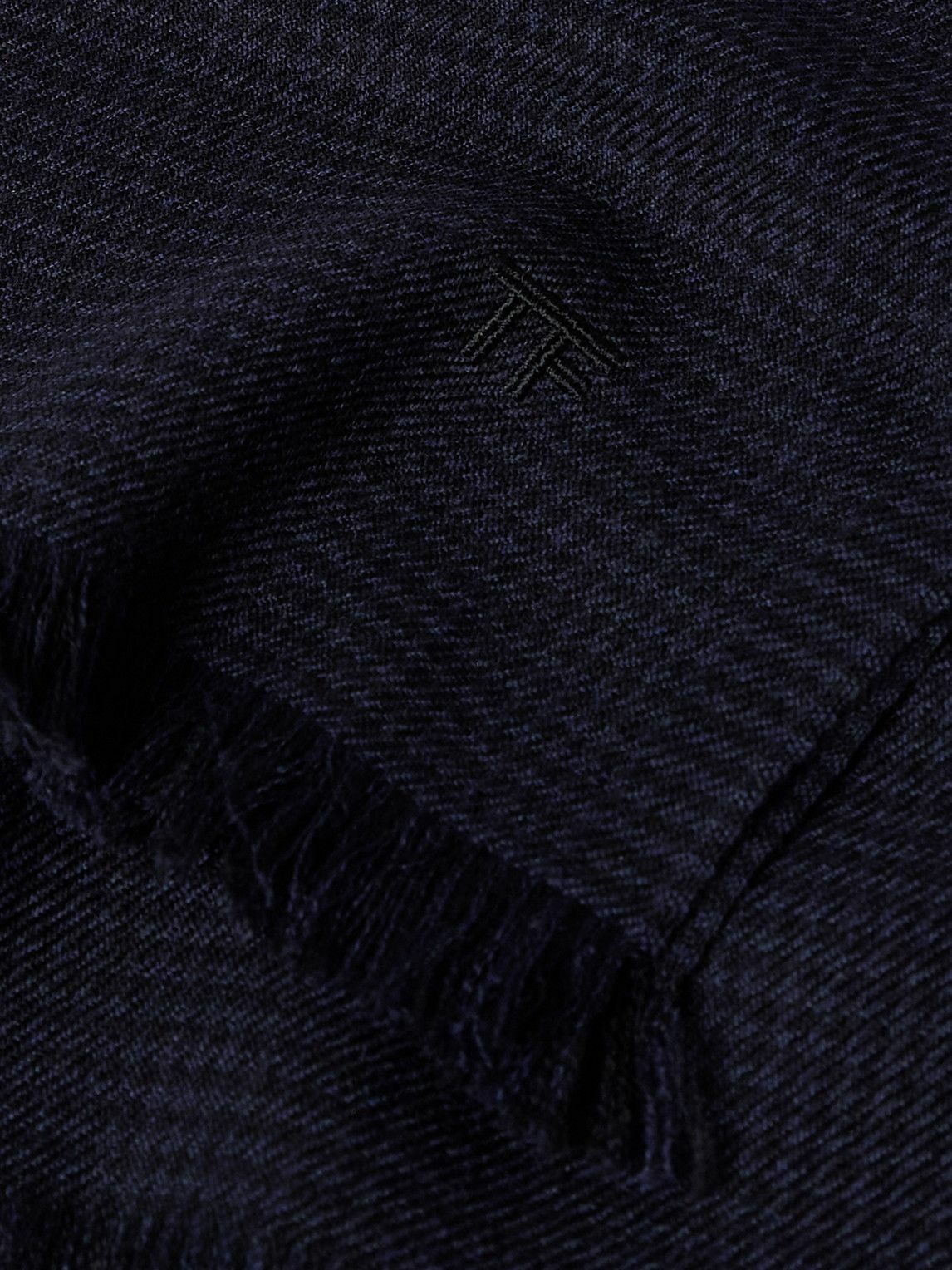 TOM FORD - Frayed Puppytooth Wool Scarf