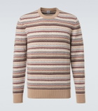 Eleventy Jacquard wool sweater
