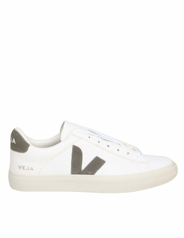 Photo: Veja Campo Chromefree In White/khaki Leather