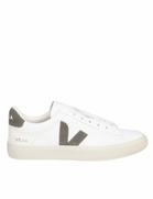 Veja Campo Chromefree In White/khaki Leather