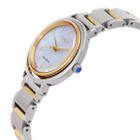 Citizen L Eco-Drive Mother of Pearl Dial Two-Tone Ladies Watch EM1104-83D
