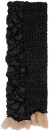Charlie Constantinou Brown Quilted Scarf