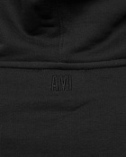 Ami Paris Ami De Coeur Hoodie Black - Mens - Hoodies