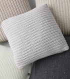 Brunello Cucinelli - Cotton-blend knit cushion
