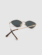 MIU MIU Hexagonal Metal Sunglasses