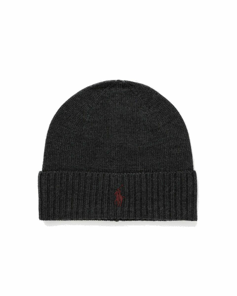 Photo: Polo Ralph Lauren Fo Hat Cold Weather Hat Grey - Mens - Beanies