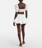 Bananhot Micaela cotton poplin miniskirt